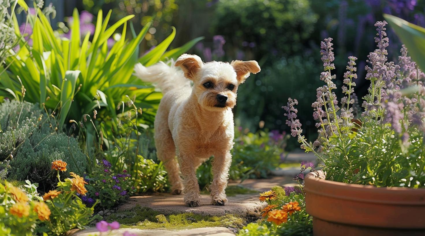 Spaß im Garten mit deinem Hund